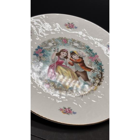 Vintage Royal Doulton My Valentine Day 1979 Collector Plate 8 1/4 " - Picture 15 of 16